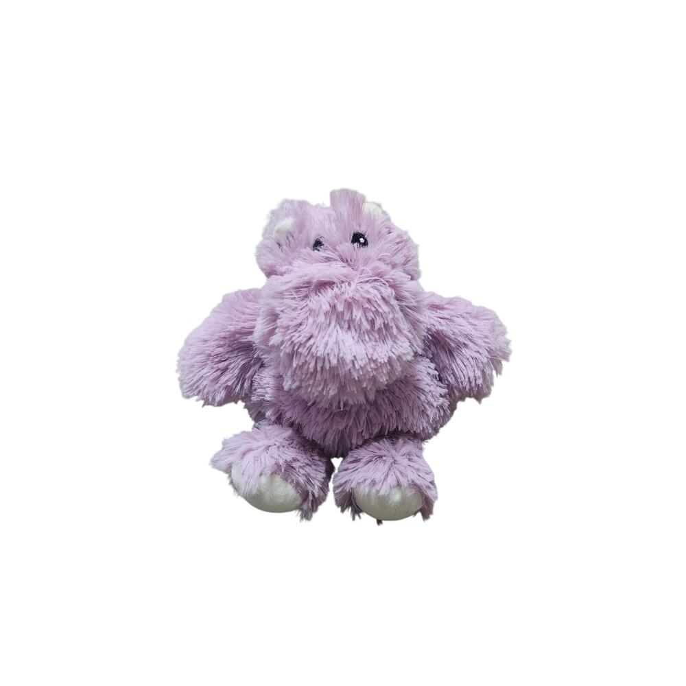 Warmies Lavender Scented Microwavable Plush Purple Hippo Soothing Heat Therapy
